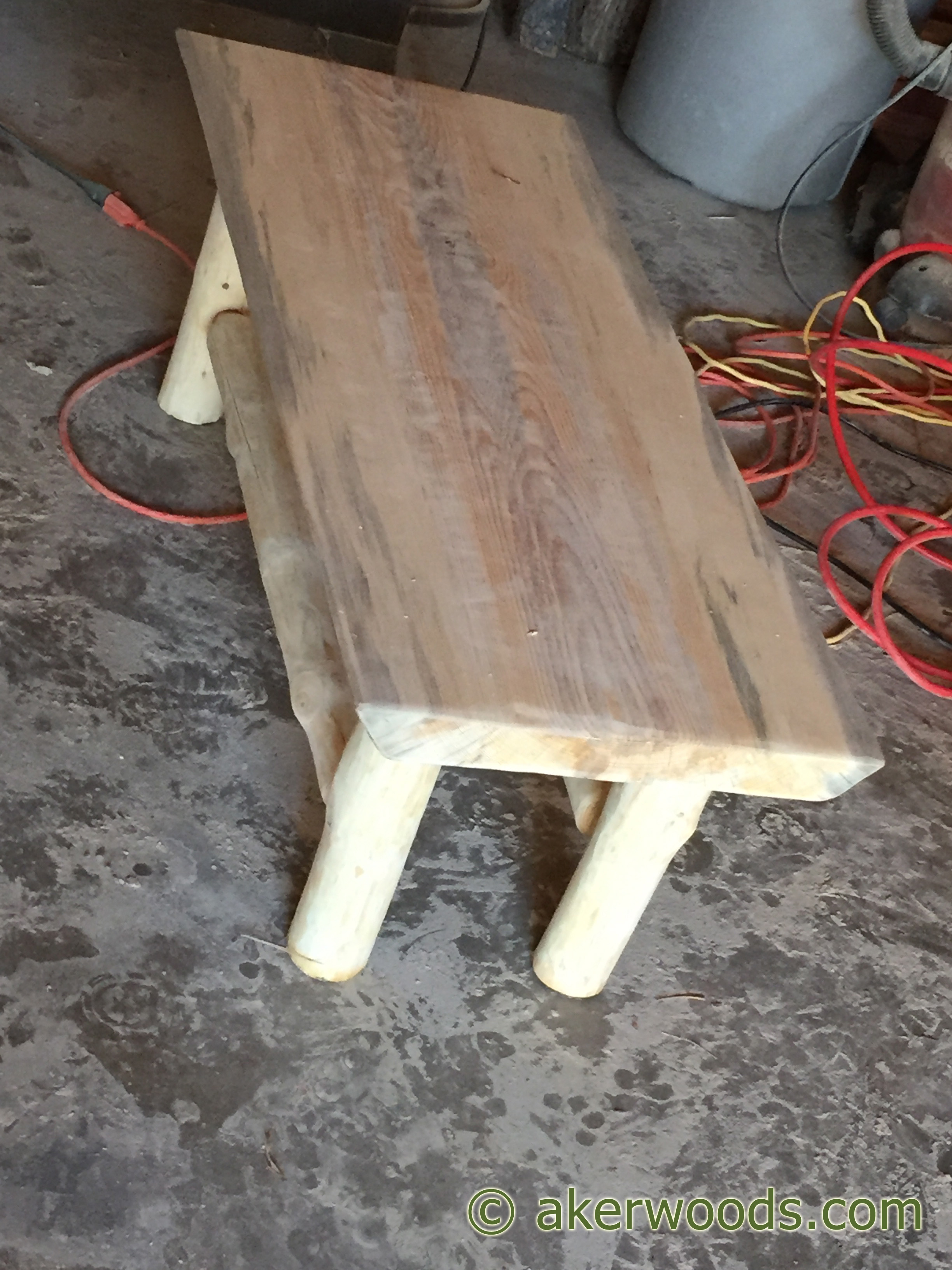 Blued Ponderosa Pine Coffee Table