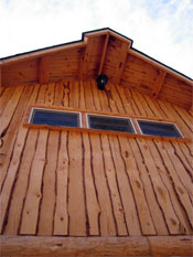 New Siding Product: Swiss Batten Log Siding