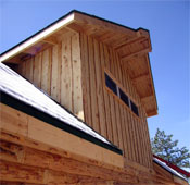 New Siding Product: Swiss Batten Log Siding